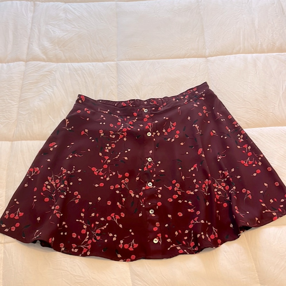 Mini A-line skirt